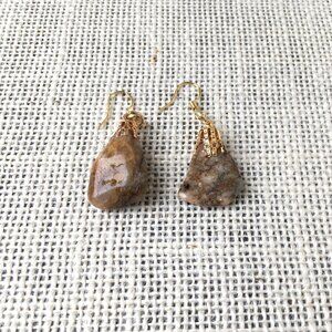 Natural Stone Earrings ~ **2 for $25**